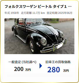 旧車王の買取実績